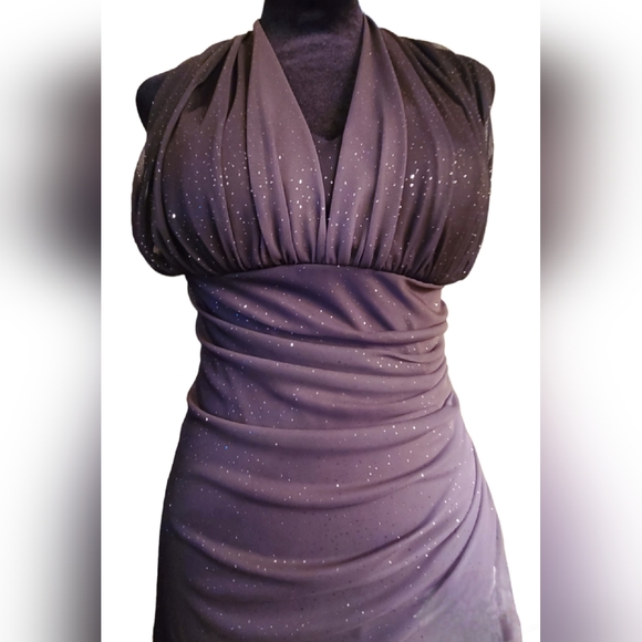 Betsy & Adam size 8 black/gray dress - Picture 5 of 10